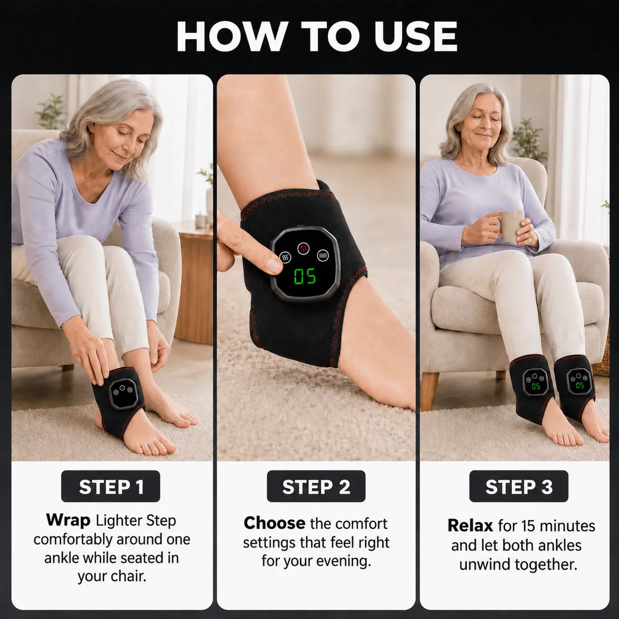 Lighter Step Ankle Massager